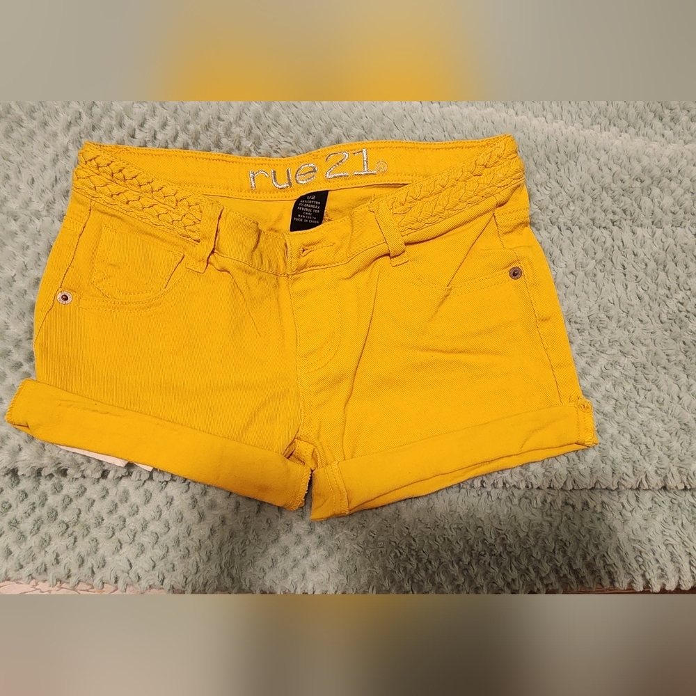 Rue 21 cutoff cuffed shorts